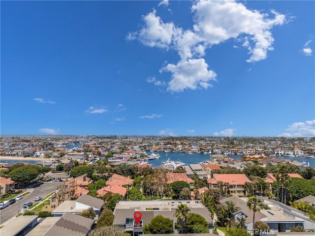 17072 Pacific Coast Unit 202, Huntington Beach, CA 92649 - aerial perspective of suburban area with a nearby body of water