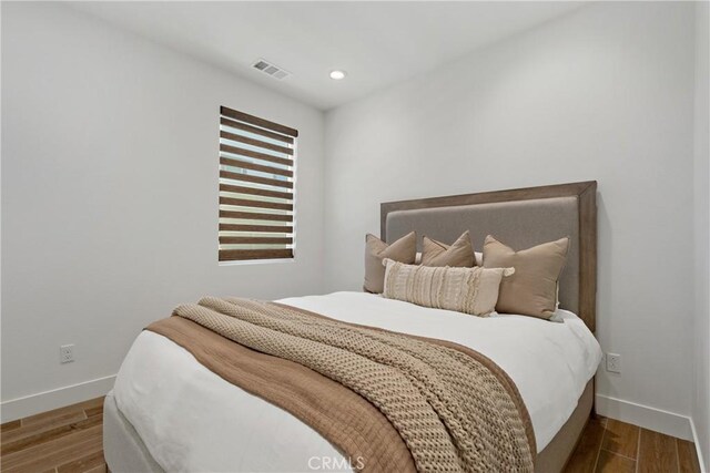 39494 Sagewood Rdg, Temecula, CA 92591 - bedroom with baseboards, wood finished floors, and recessed lighting