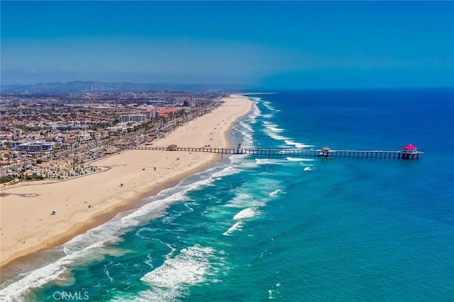 321 13th St, Huntington Beach, CA 92648 - aerial view of expansive beach
