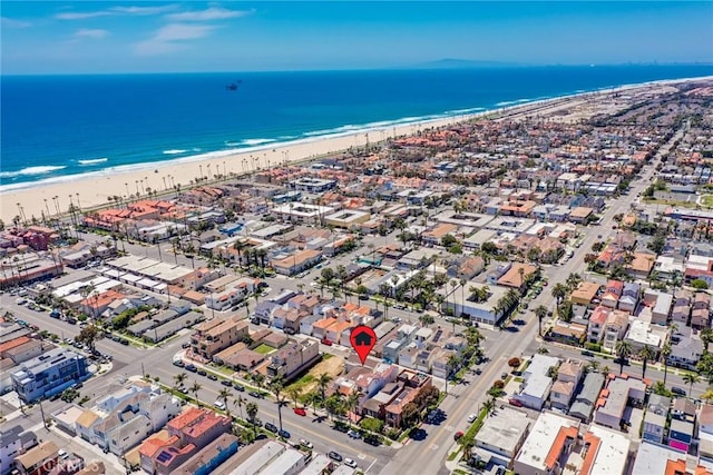 321 13th St, Huntington Beach, CA 92648 - aerial view of property's location featuring expansive beach