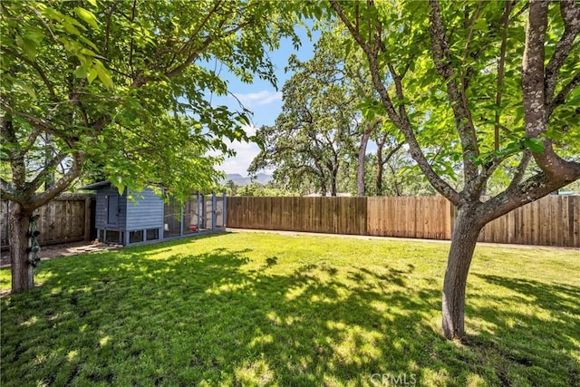 21425 Valley Oak Dr, Middletown, CA 95461 - view of yard with an outdoor structure