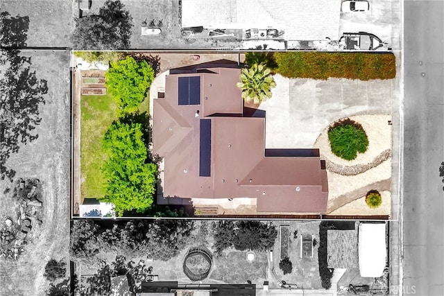 21425 Valley Oak Dr, Middletown, CA 95461 - aerial overview of property's location with property parcel outlined