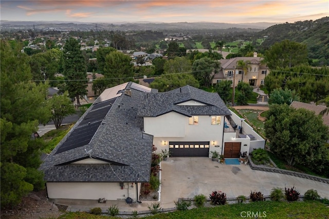 5150 Mountain Springs Ranch Rd, La Verne, CA 91750 - view from above of property featuring a mountain backdrop