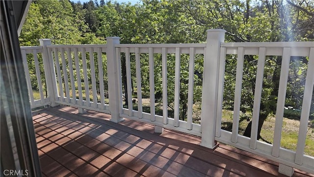 25 Manzanita, Running Springs, CA 92382 - view of deck