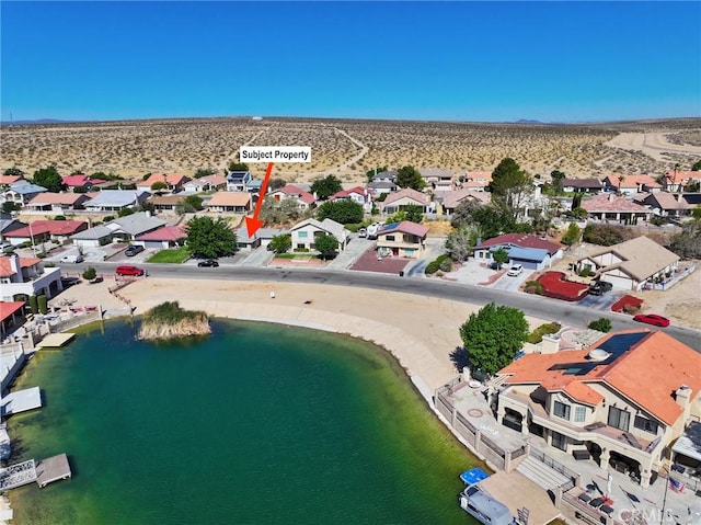 27314 Outrigger Ln, Helendale, CA 92342 - view of property location featuring a water and mountain view and nearby suburban area