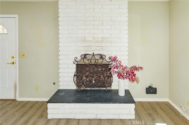 27314 Outrigger Ln, Helendale, CA 92342 - detailed view of wood finished floors and baseboards