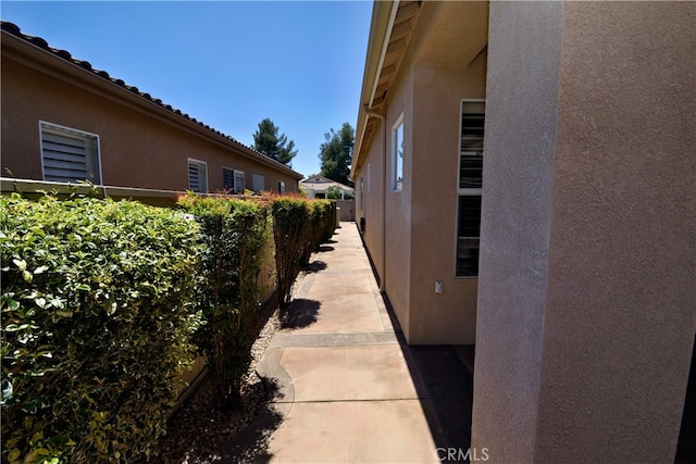 29424 Springside Dr, Menifee, CA 92584 - view of property exterior with stucco siding