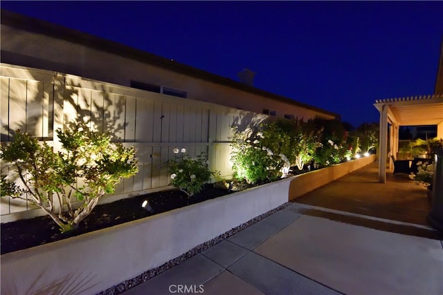 29424 Springside Dr, Menifee, CA 92584 - patio at twilight featuring mail area