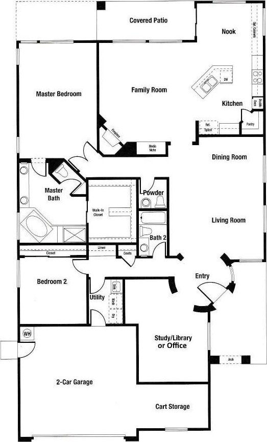 29424 Springside Dr, Menifee, CA 92584 - floor plan / room layout