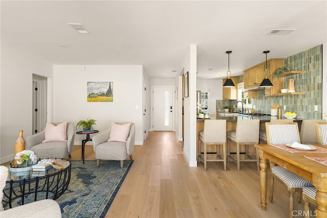 20010 Ingrum Way, Torrance, CA 90503 - living area featuring light wood-style flooring and baseboards