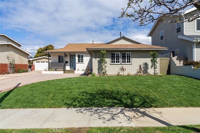 20010 Ingrum Way, Torrance, CA 90503 - view of front of house featuring an outbuilding, a garage, and driveway