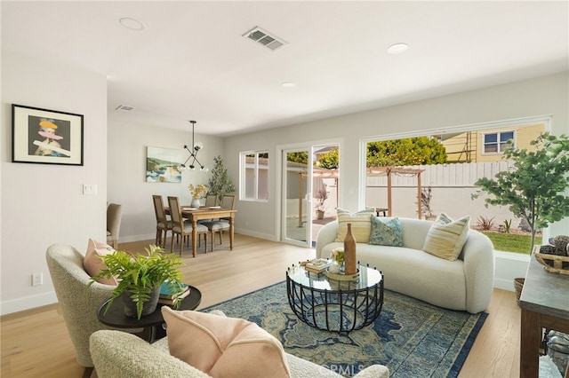 20010 Ingrum Way, Torrance, CA 90503 - living area featuring light wood-style floors, baseboards, and recessed lighting