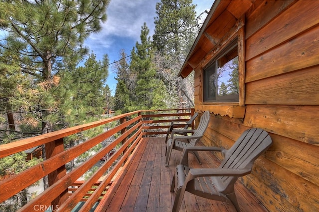 43214 Sunset Dr, Big Bear Lake, CA 92315 - view of deck