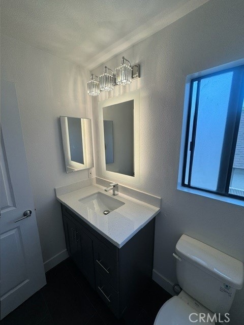 171 Junipero Serra Dr Unit D, San Gabriel, CA 91776 - half bath with vanity, toilet, and baseboards