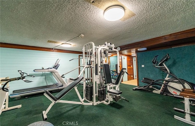 1108 Camino Real Unit 306, Redondo Beach, CA 90277 - gym with a textured ceiling