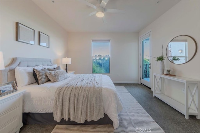 28220 Highridge Rd Unit 104, Rancho Palos Verdes, CA 90275 - carpeted bedroom featuring a ceiling fan and baseboards