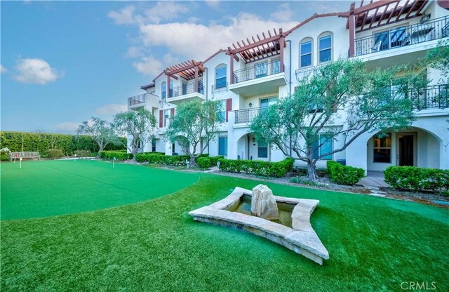 28220 Highridge Rd Unit 104, Rancho Palos Verdes, CA 90275 - view of property's community with an area to practice putting