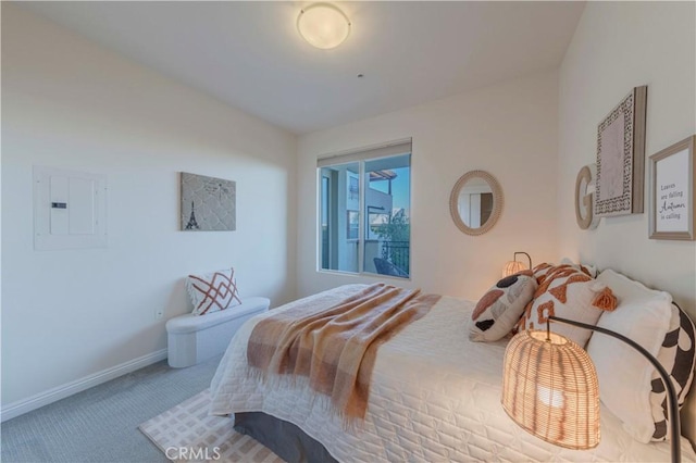 28220 Highridge Rd Unit 104, Rancho Palos Verdes, CA 90275 - carpeted bedroom featuring electric panel and baseboards