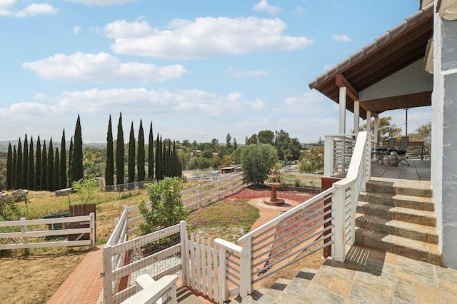 3631 Alta Vista Dr, Fallbrook, CA 92028 - view of patio featuring fence