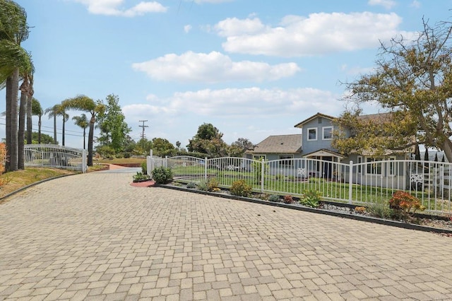 3631 Alta Vista Dr, Fallbrook, CA 92028 - view of road with curbs, a gate, and a gated entry