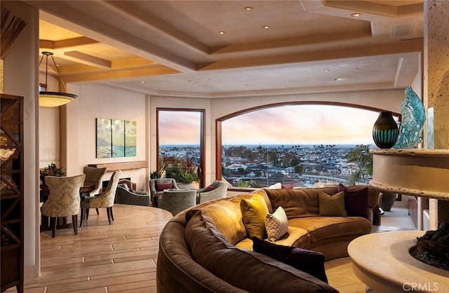 1131 Dolphin Ter, Corona Del Mar, CA 92625 - common area with recessed lighting