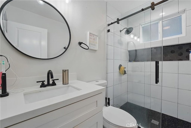 1343 Cordon Dr, City Terrace, CA 90063 - bathroom with a shower stall and vanity
