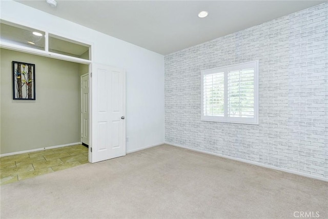 16759 Yellow Fern Ln, Fontana, CA 92336 - carpeted empty room featuring recessed lighting and baseboards