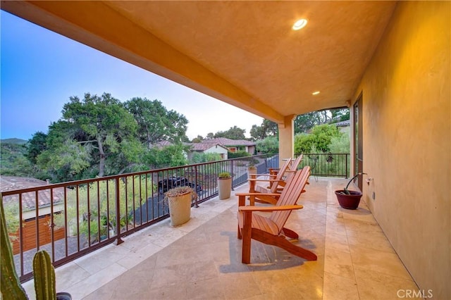 5595 Tanbark Ct, Avila Beach, CA 93424 - view of patio / terrace with a balcony