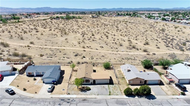 16615 Batson Pl, Victorville, CA 92395 - aerial view of residential area featuring a desert landscape and mountains