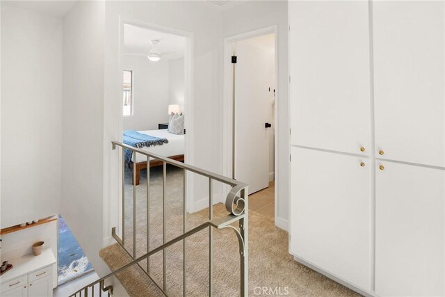 10353 Carefree Dr, Santee, CA 92071 - corridor with light carpet