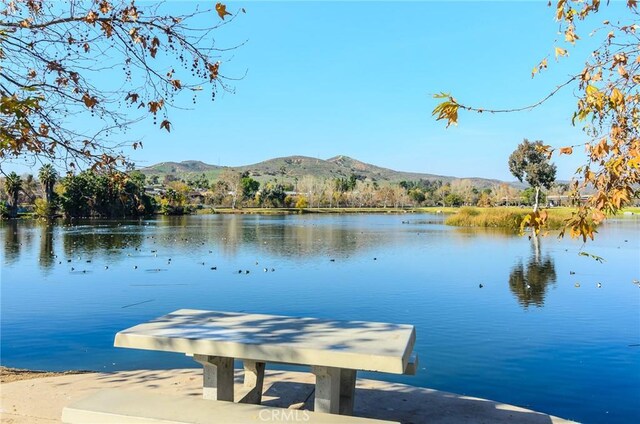 10353 Carefree Dr, Santee, CA 92071 - dock area featuring a water and mountain view