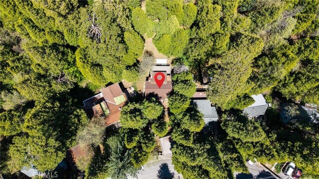 23120 Sycamore Ln, Crestline, CA 92325 - drone / aerial view of a forest
