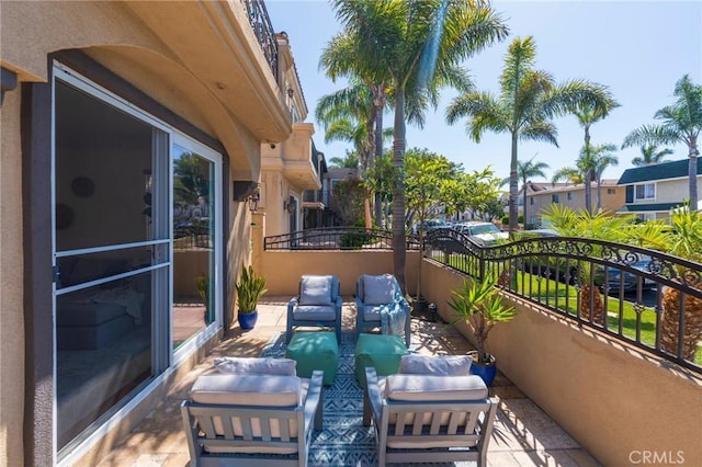416 15th St, Huntington Beach, CA 92648 - view of patio / terrace with an outdoor living space