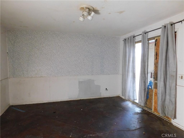 8553 Chimineas Ave, Northridge, CA 91325 - unfurnished room with concrete floors