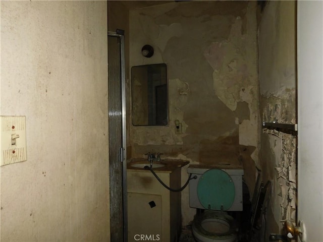 8553 Chimineas Ave, Northridge, CA 91325 - bathroom with toilet and vanity