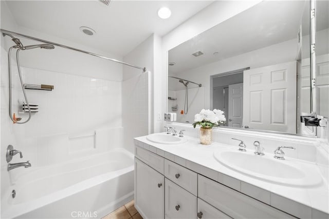414 Silk Tree, Irvine, CA 92606 - bathroom with  shower combination and double vanity