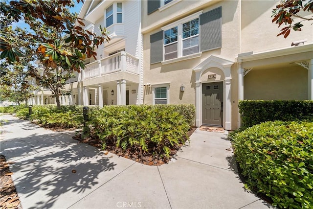 414 Silk Tree, Irvine, CA 92606 - view of exterior entry with stucco siding