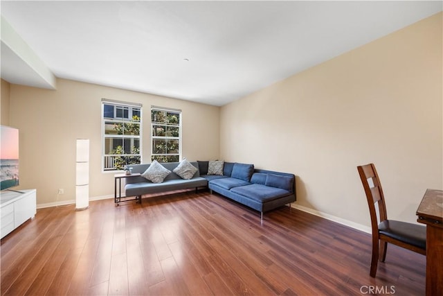414 Silk Tree, Irvine, CA 92606 - living room with wood finished floors and baseboards