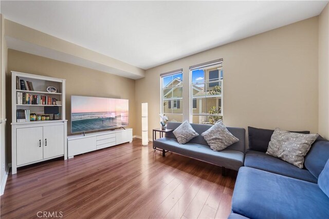 414 Silk Tree, Irvine, CA 92606 - living area featuring wood finished floors