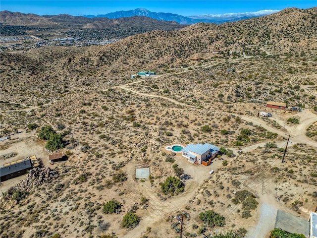 56714 Nelson Ave, Yucca Valley, CA 92284 - view of rural area featuring a desert landscape and mountains