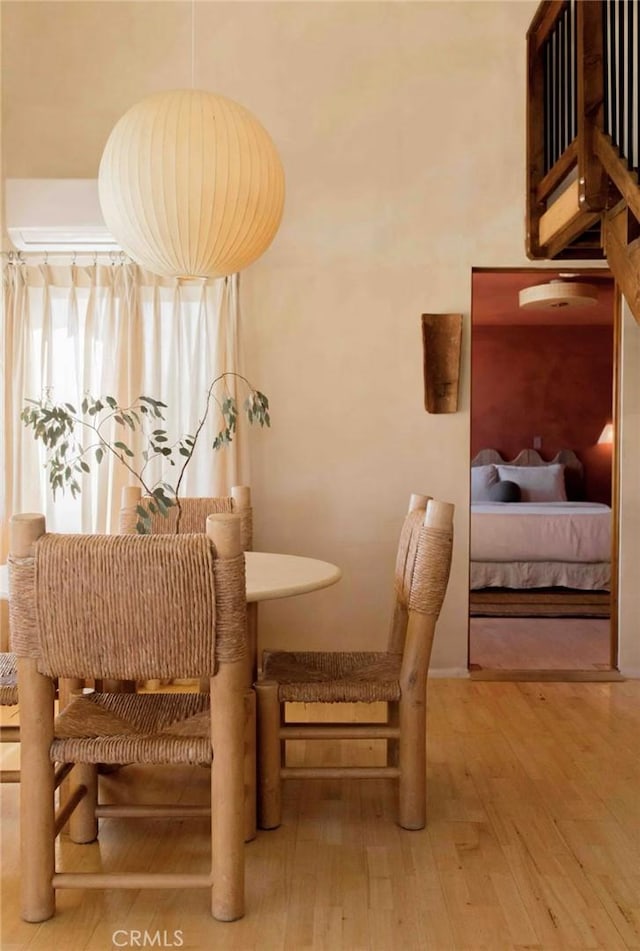 56714 Nelson Ave, Yucca Valley, CA 92284 - dining room with wood finished floors