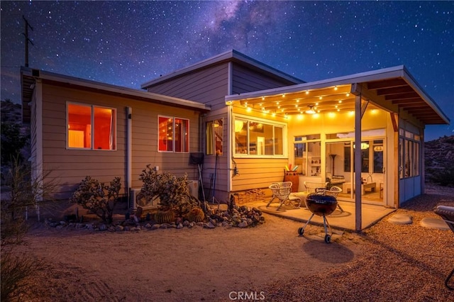 56714 Nelson Ave, Yucca Valley, CA 92284 - rear view of house featuring a patio