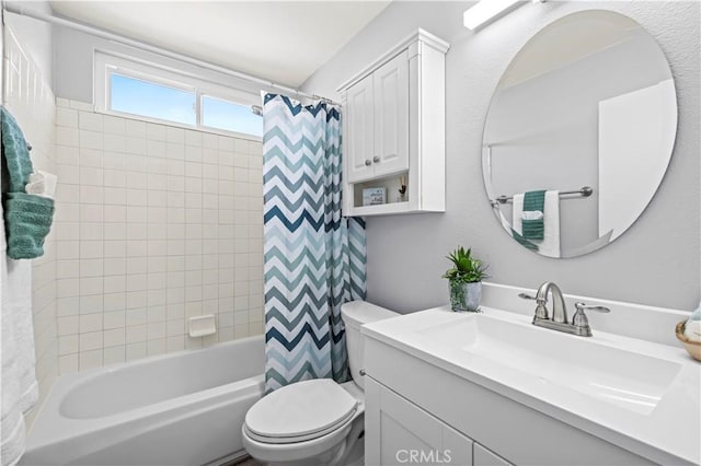20155 Keaton St, Canyon Country, CA 91351 - bathroom with toilet, shower / bath combo with shower curtain, and vanity