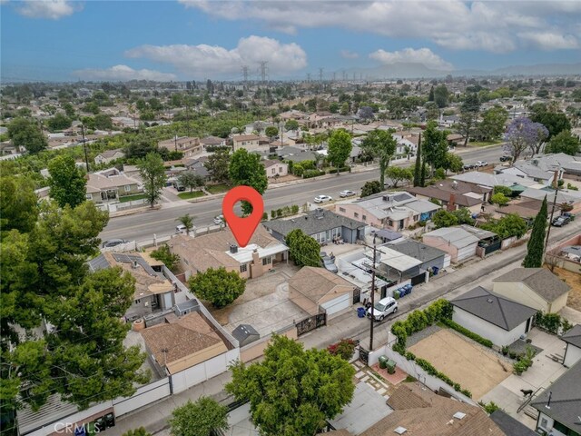 7857 Whitsett Ave, North Hollywood, CA 91605 - aerial view of residential area