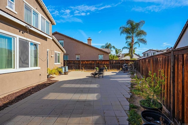 3035 Cat Tail Ct, Hemet, CA 92545 - fenced backyard with a patio area