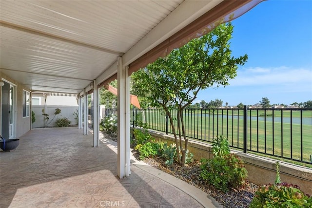 28399 Long Meadow Dr, Menifee, CA 92584 - fenced backyard with a patio area