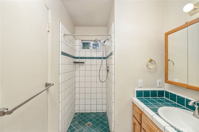 5664-5668 Clouds, Mariposa, CA 95338 - full bathroom with a tile shower and vanity