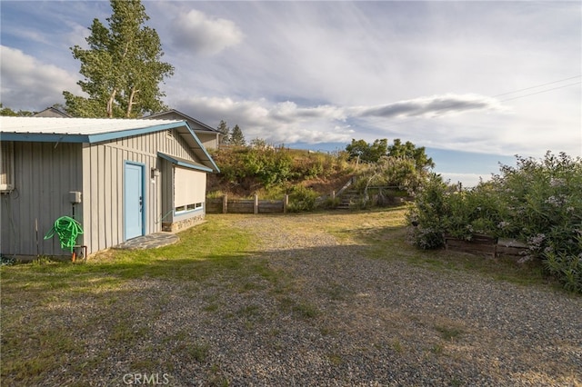 5664-5668 Clouds, Mariposa, CA 95338 - view of green lawn with an outbuilding