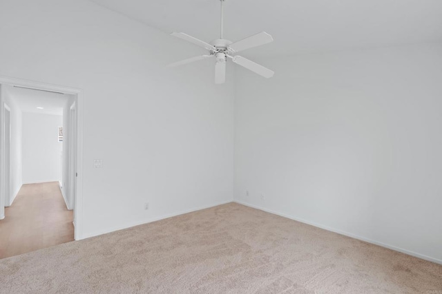 8580 New Salem St Unit 7, San Diego, CA 92126 - spare room with carpet flooring, ceiling fan, and baseboards