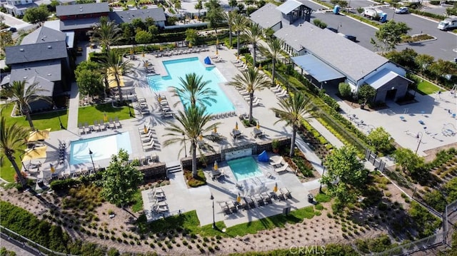 920 Bunkhouse Dr, Rancho Mission Viejo, CA 92694 - aerial view of a pool